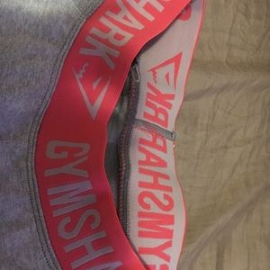 Gymshark FLEX leggings V3-Light Grey Mark/Pink